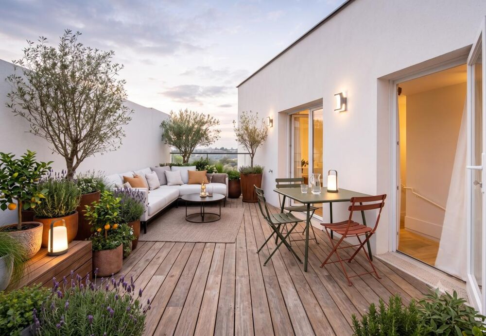 ** 5 PIECES - DERNIER ETAGE + TERRASSE + PARKING - Proche Ligne 13 et Ligne 4