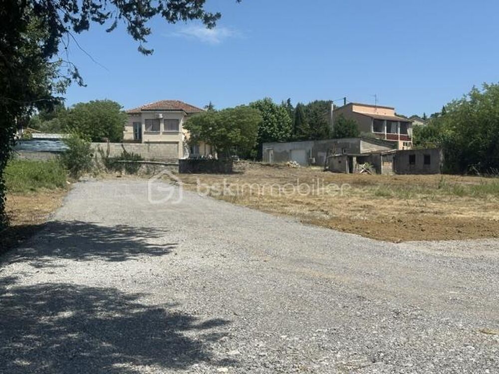 Vente Terrain Terrain viabilisé 785 M²  Sur St Christol Les Ales Proche des écoles Saint christol les ales