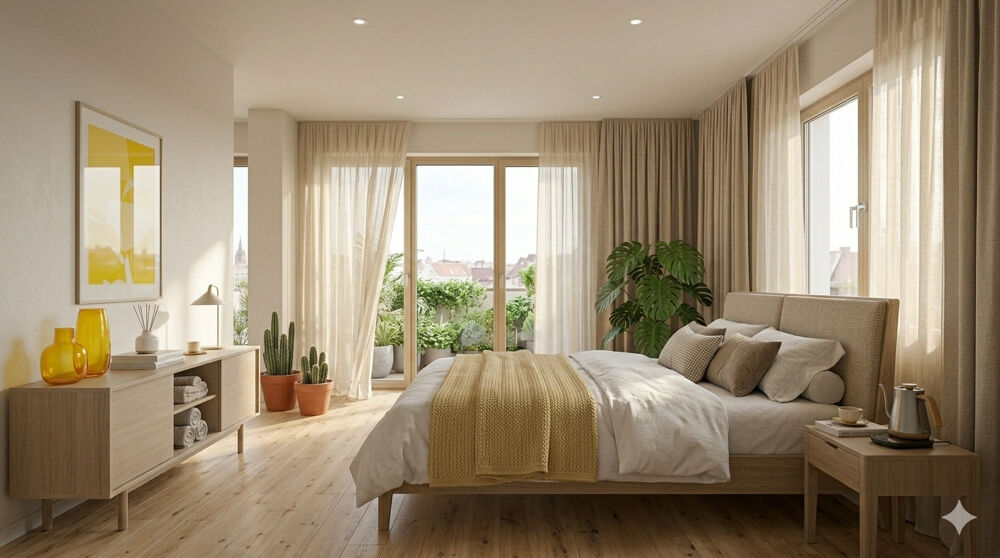 Vente Appartement - T4 avec BALCON orienté SUD-OUEST et PARKING, proche MÉTRO - Saint ouen sur seine