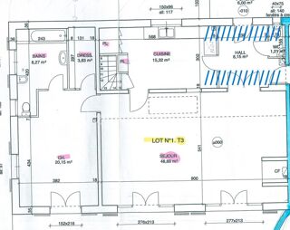  Appartement � vendre 3 pi�ces 160 m�