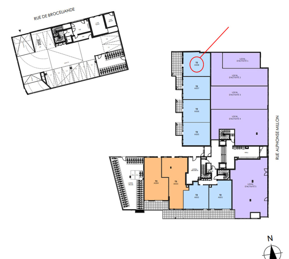 Appartement Neuf à vendre 2 pièces SAINT GREGOIRE (35)