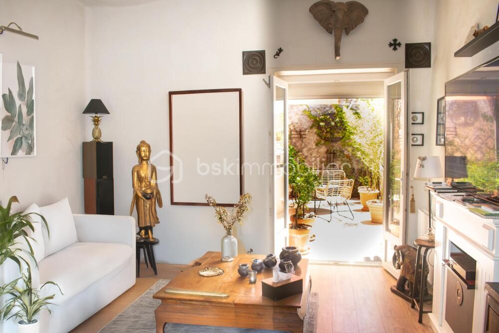 A Fontès, maison de village avec cachet, extérieur sans vis-à-vis, Spa, garage, atelier