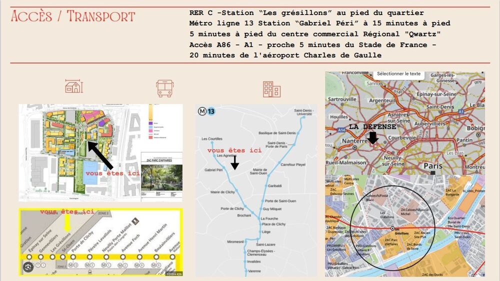 Location Appartement Appartement de 47m2 à louer sur Asnières-sur-Seine Asnieres sur seine