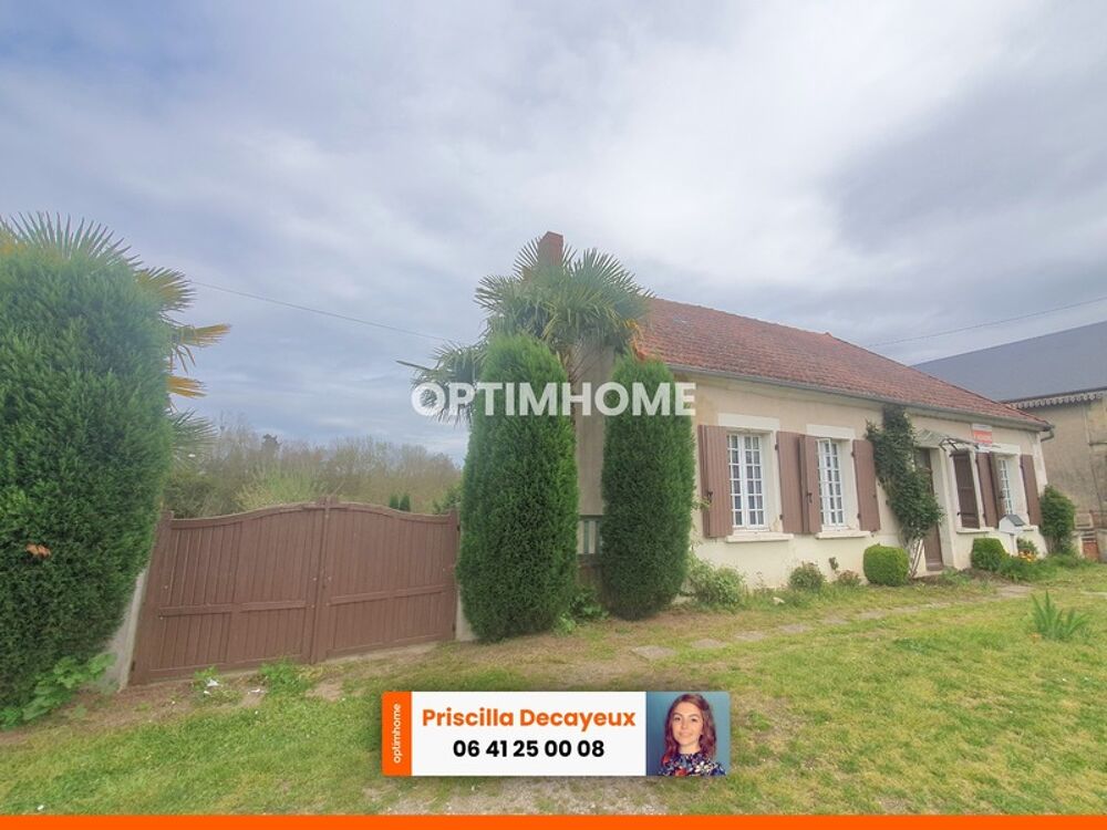 Vente Maison Maison plain-pied 128m, 2 chambres, grenier amnageable, terrain/garage, 97 800 Grossouvre