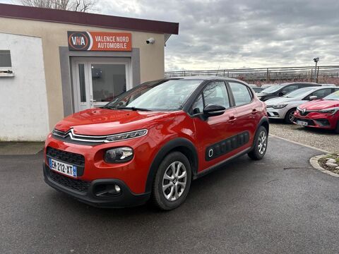Citroën C3 NOUVELLE 1.6HDI 75CV - CARPLAY / REGULATEUR CLIM GARANTIE 6 2017 occasion Chateauneuf Sur Isere 26300