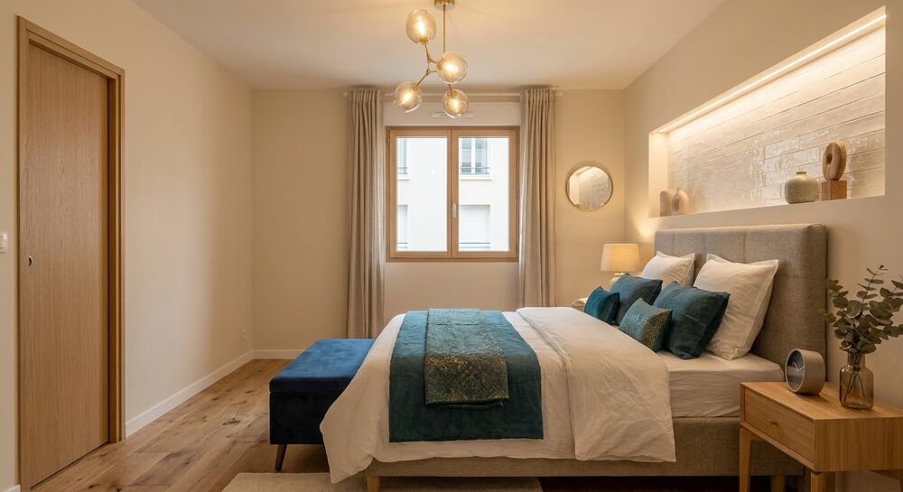 Vente Appartement - T3 avec BALCON ORIENTE SUD, PARKING, PROCHE MÉTRO 13  - Clichy
