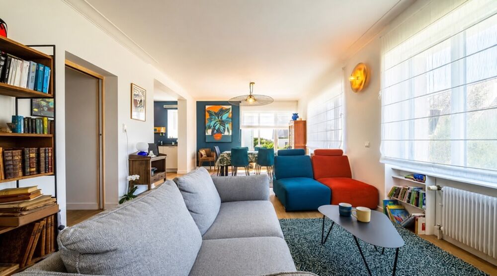 COUP DE COEUR À CONCARNEAU  MAISON FAMILIALE RÉNOVÉE AVEC PETITE VUE MER