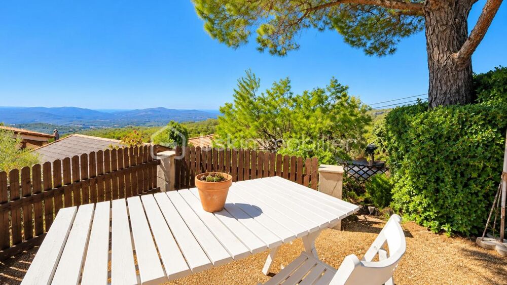 Vente Maison LE CASTELLET – MAISON INDIVIDUELLE AVEC JARDIN PRIVATIF ET VUE DÉGAGÉE JUSQU'À LA MER Le castellet