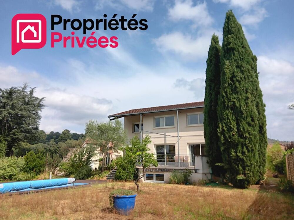 Cahors centre ville à pied, maison 4 chambres avec jardin et piscine