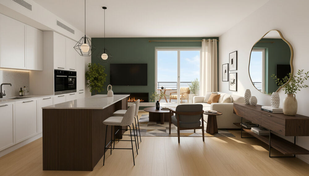 Appartement à vendre 3 pièces NOISY LE ROI (78)