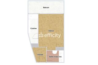  Appartement  vendre 1 pice 32 m