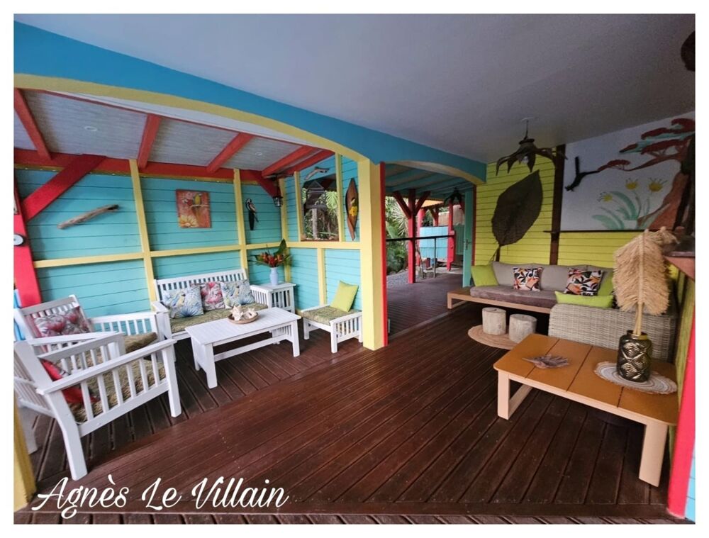 Vente Maison Maison avec piscine + Studio + Bungalow sur 2 500 m2 Deshaies