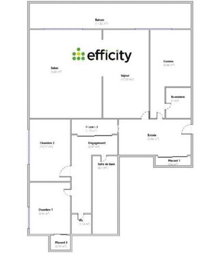  Appartement � vendre 4 pi�ces 75 m�