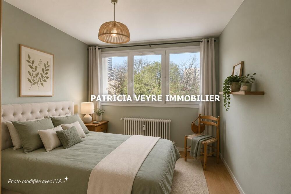 Vente Appartement Saint-Étienne 42100 Quartier Bellevue Solaure Appartement 60 m² 2 chambres  au 1er étage sur 8 avec ascenseur. CAVE Saint etienne