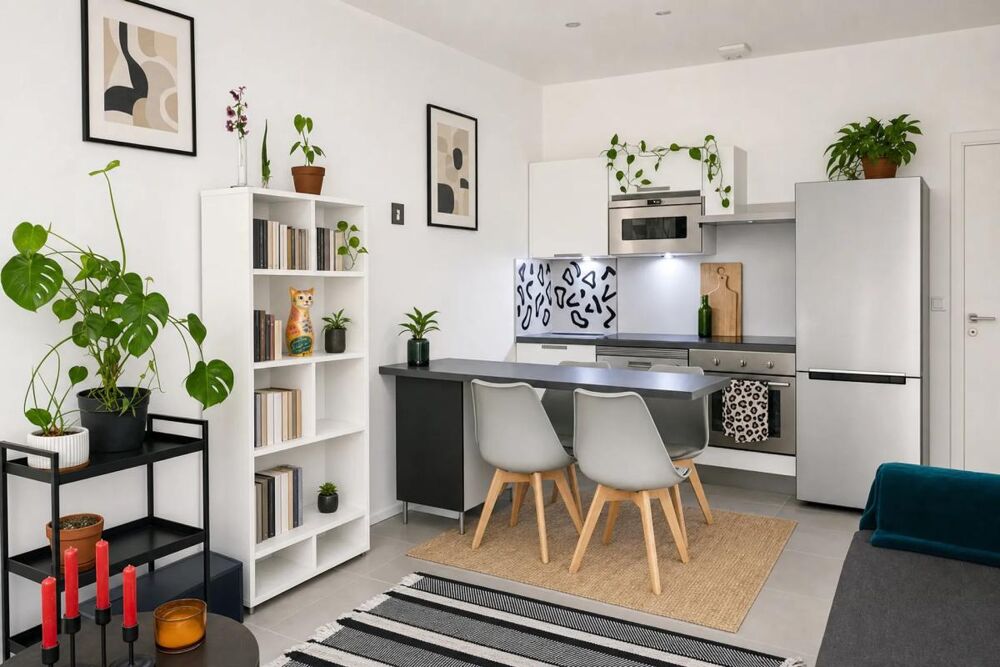 T2 lumineux avec cour privative à Montpellier