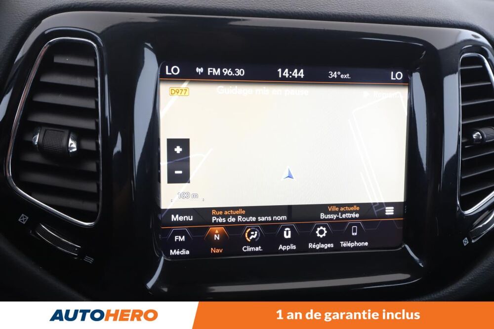 Compass 1.6 MJet Limited 120 ch 2020 occasion 92130 Issy-les-Moulineaux