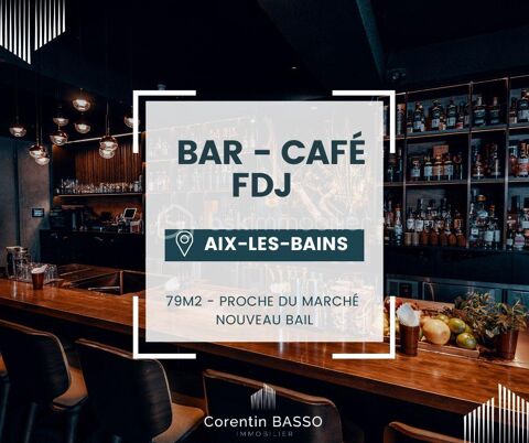BAR-CAF&Eacute; - Hyper centre Aix les Bains - Licence IV 99000 73100 Aix les bains