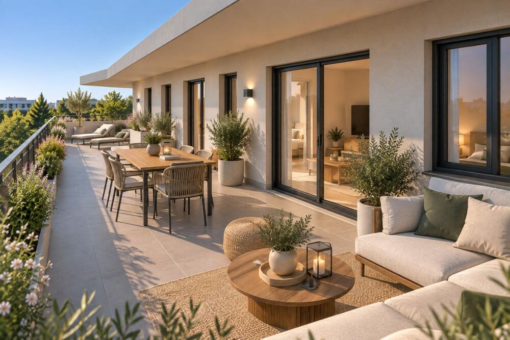 T3  DERNIER ÉTAGE  TERRASSE EXCEPTIONNELLE DE 40 M²