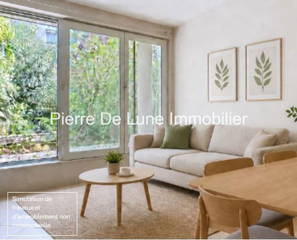 Vente Appartement Paris 19 Télégraphe / Studio 23,5 m², jardin, cave, parking Paris 19