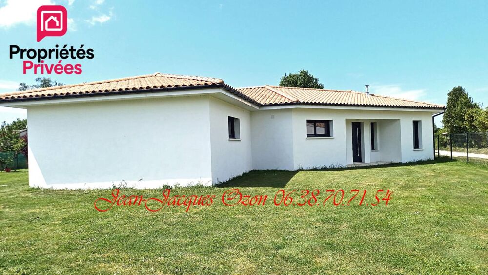 ARVERT, MAISON RÉCENTE DE 143 m² SUR TERRAIN DE 1 695 m² AVEC PISCINE ET GARAGE INDÉPENDANT