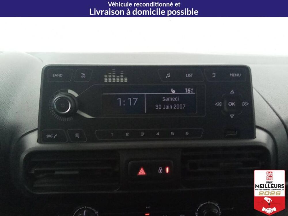 Berlingo VAN M 650 BLUEHDI 100 CLUB 2020 occasion 10150 Lavau