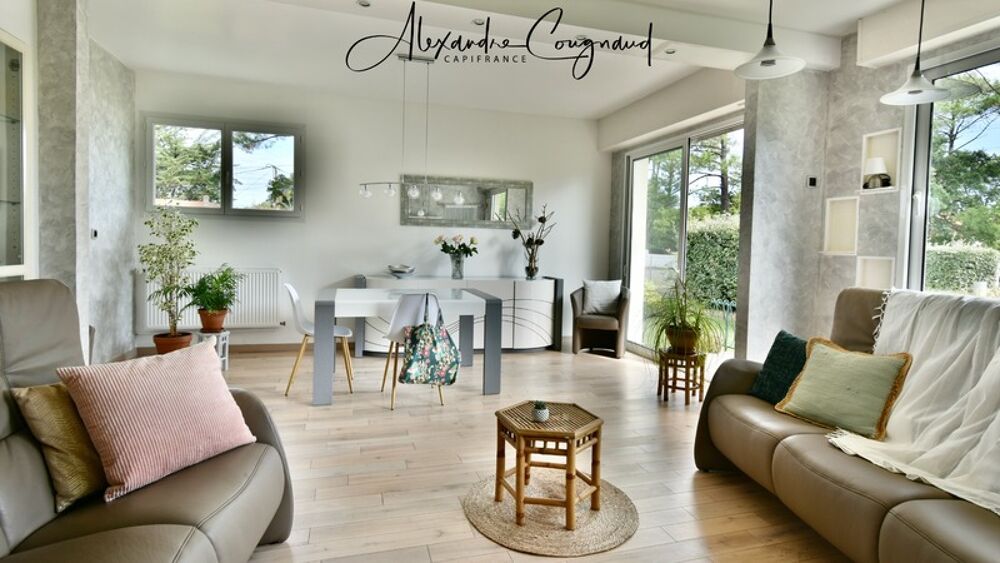 Mimizan Plage  Maison P3 de plain-pied avec garage et jardin clos, à 1200 m de locéan