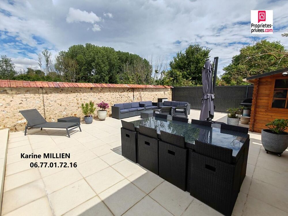 Vente Maison VILLEMEUX SUR EURE 28210 Maison individuelle avec piscine - 1 �tage - 4 chambres - Garage - Terrain - 420 000  HAI Villemeux sur eure