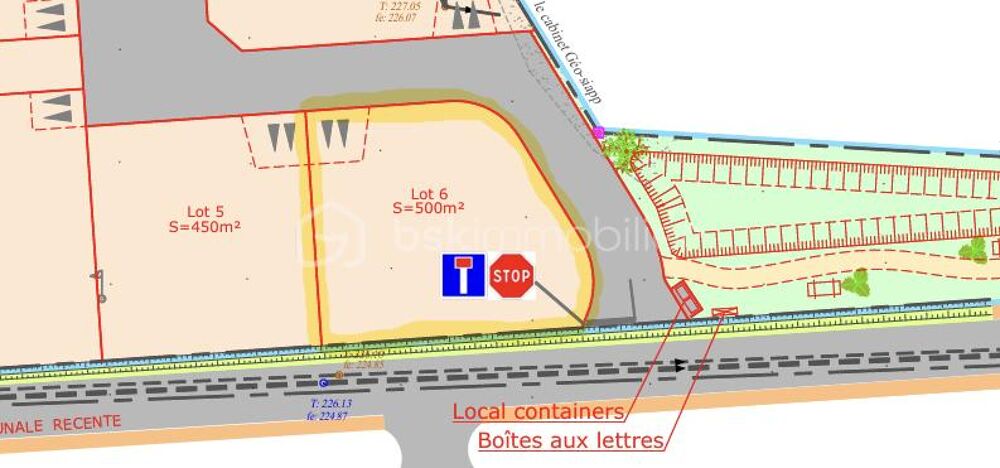 Vente Terrain Terrain à bâtir – 500 m² à Lavilledieu Lavilledieu