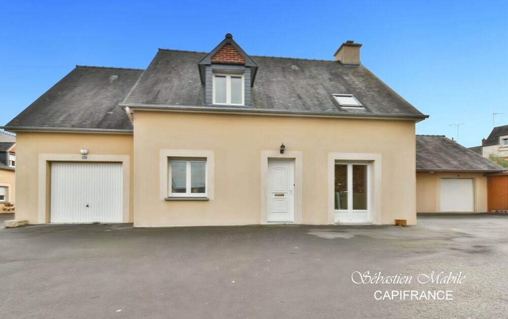 Maison 5 pièces avec vie de plain pied au rez de chaussée - PONTORSON (50)