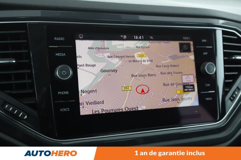 T-ROC 1.5 TSI EVO Carat DSG7 150 ch 2018 occasion 92130 Issy-les-Moulineaux