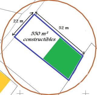  Terrain � vendre 1092 m�