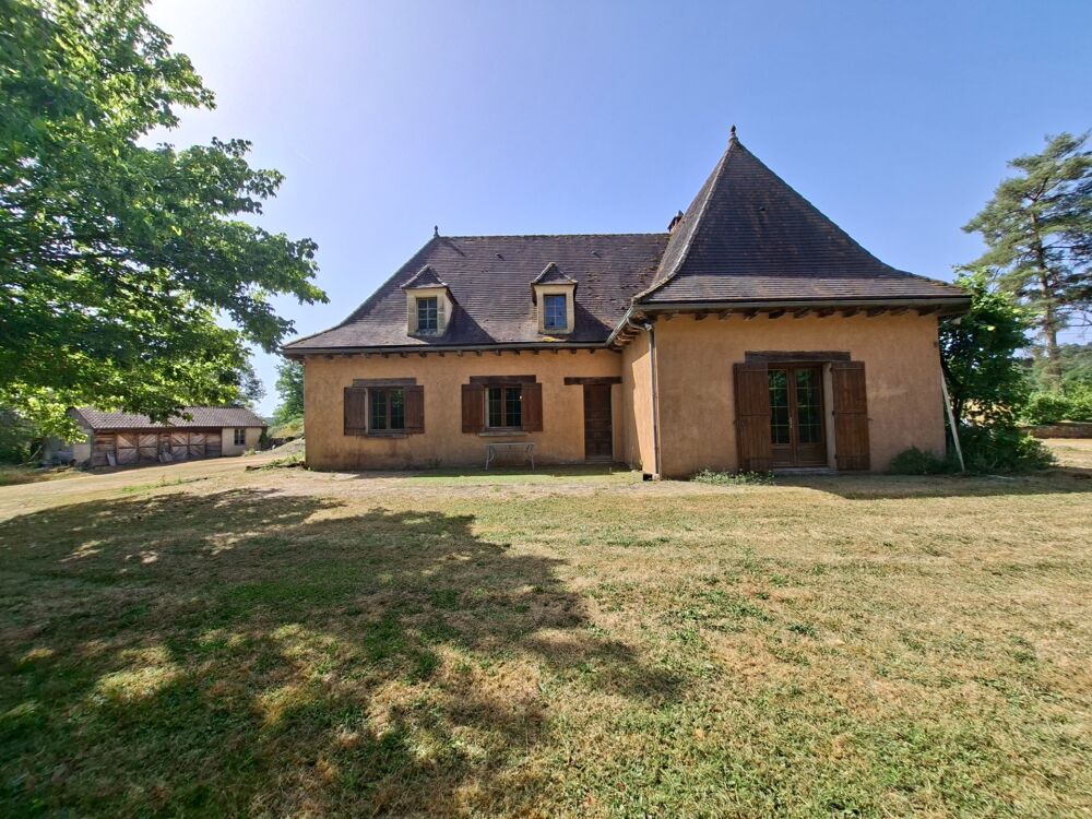 Maison 3 chambres au RDC- grand garage - pompe à chaleur neuve- Saint-Félix-de-Reilhac-et-Mortemart(24)