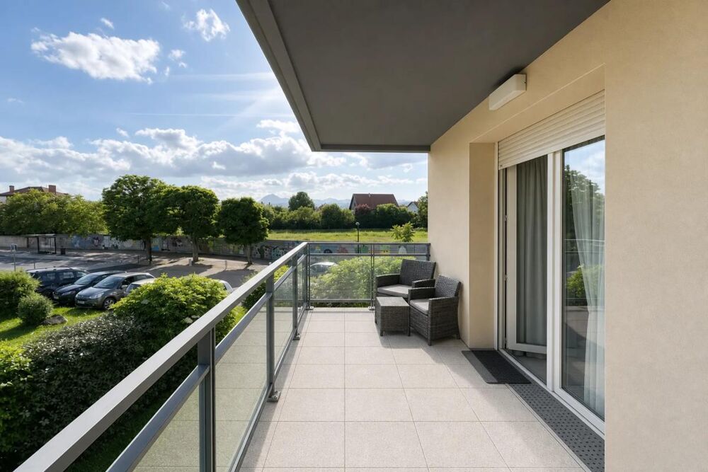 Appartement 2 pièces loué avec balcon 11m2