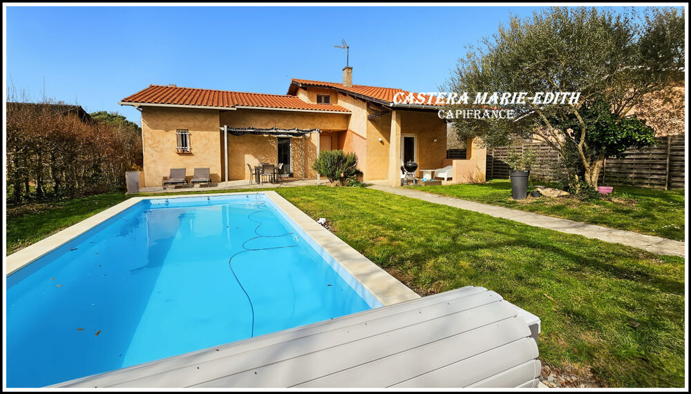 Vente Maison Maison PLAIN-PIED 110,23 M² - 6 pièces - 3 chambres + Mezzanine -Garage - Piscine neuve - PARCELLE 949 M² SEGOUFIELLE (32) Segoufielle