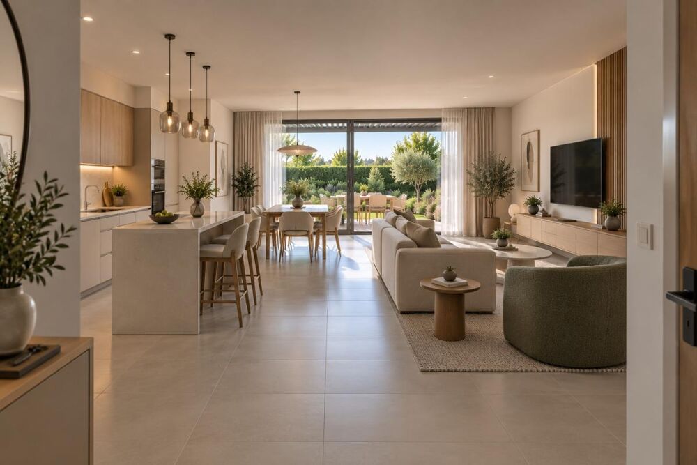 Vente Appartement T4 SATHONAY-VILLAGE 83m²  - TERRASSE - JARDIN PRIVATIF - SÉJOUR OUVERT Sathonay village