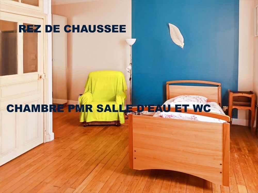 Maison à vendre à AUTUN avec studio et chambre PMR, cour, garage