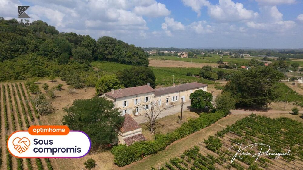 Chartreuse du XVIIIe avec vignoble  Entre-deux-Mers