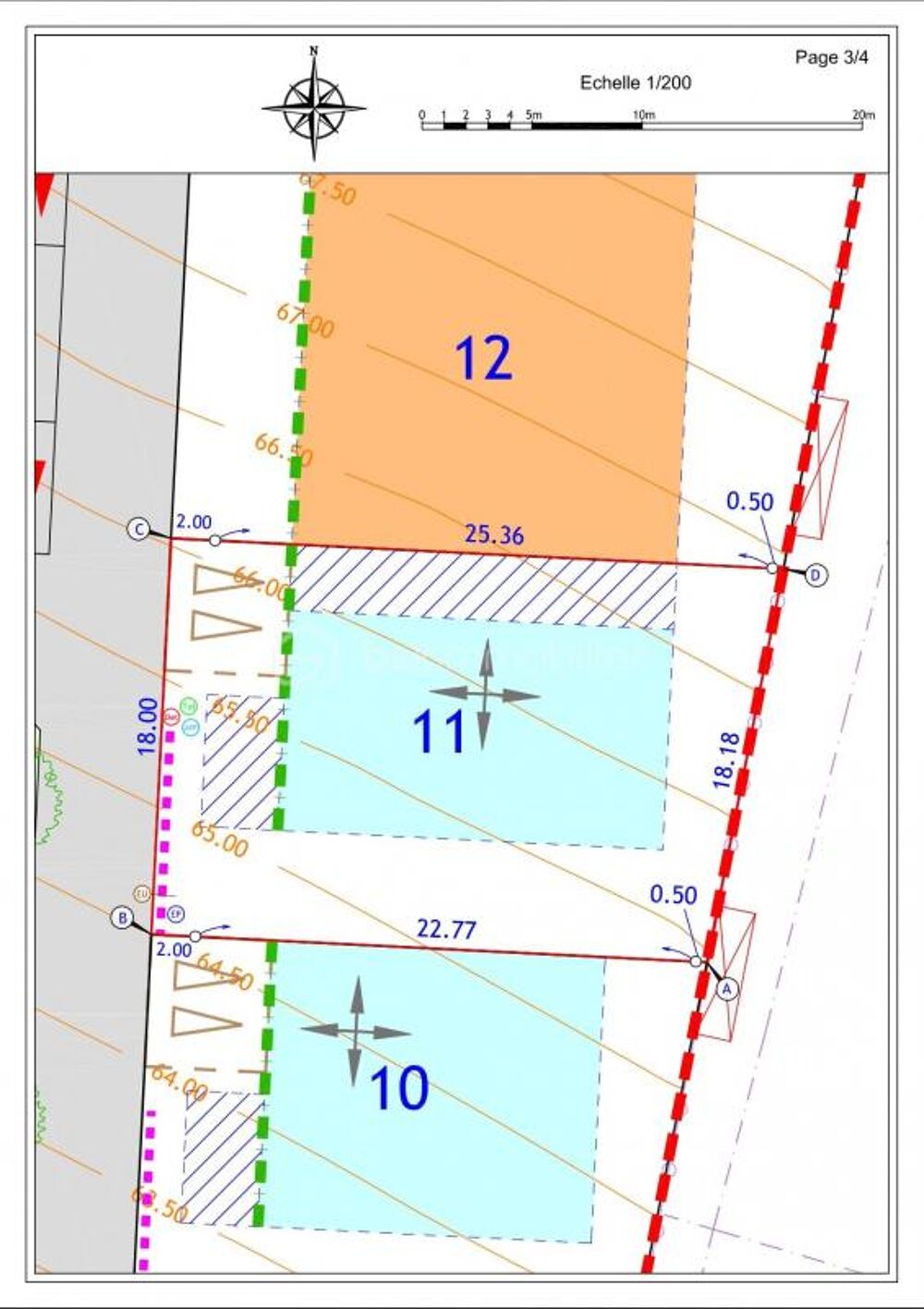 Vente Terrain Terrain de 478 m² à Plomodiern Plomodiern