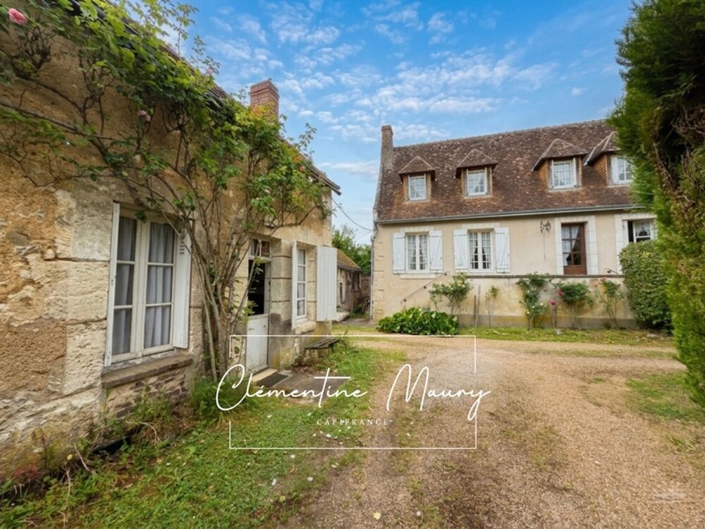 Propriété de caractère a vendre  160 M² habitable  Dépendances  Terrain arboré de 2 200m2 VILLIERS SUR LOIR (41)