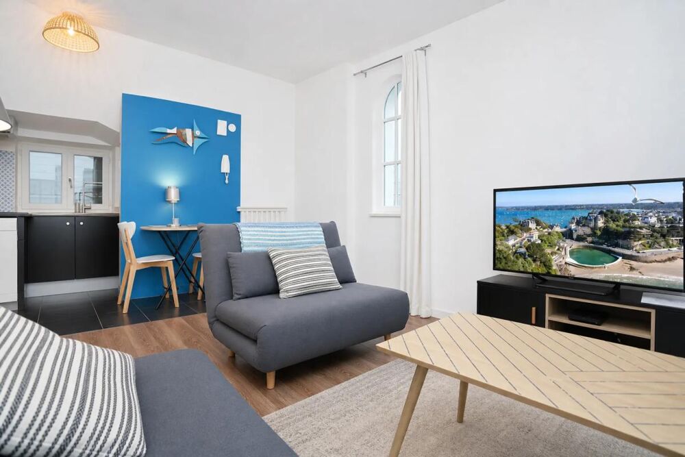 Appartement 2 pièces rénové au centre de Dinard