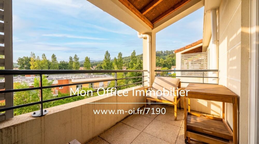 Vente Appartement Référence : 7190-JDO - Appartement T3 au dernier étage avec terrasse vue Sainte-Victoire Gardanne