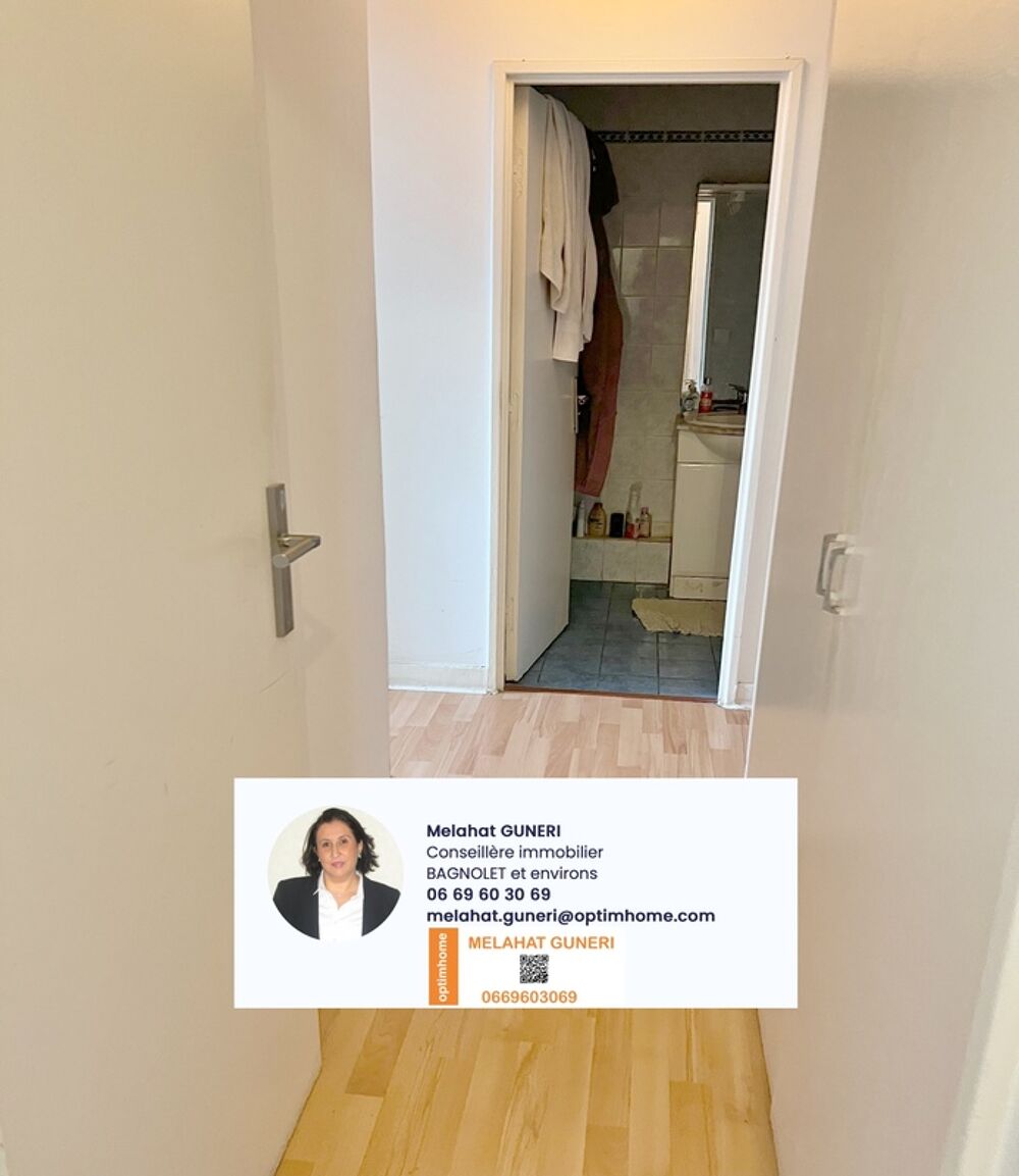 Vente Appartement Appartement à vendre 3 pièces 71 m2 et place de parking BAGNOLET 195000€ Bagnolet
