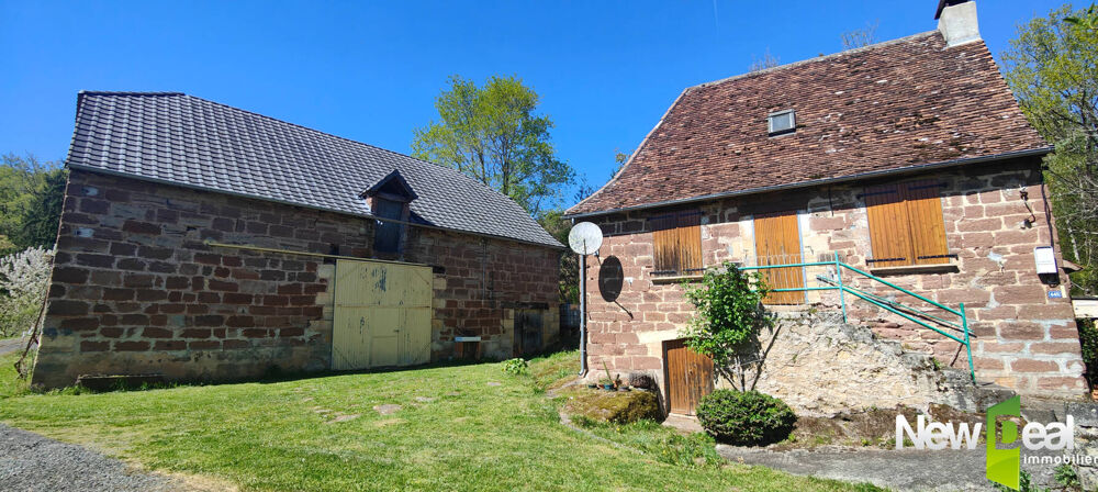 Vente Ferme Proche Dordogne : corps de ferme sur 5,5 ha (1,6 ha de prairie)- Puits - Sources - Four à Pain Segonzac