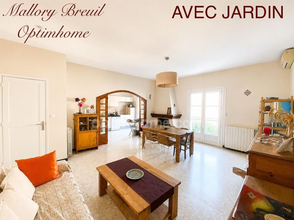 Maison 4 pièces 110m2 avec garage, jardin et terrasse à FLORENSAC (34)