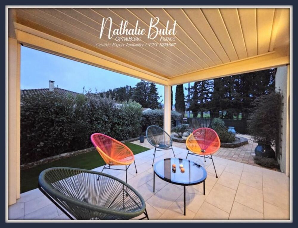 Vente Maison SAINT-CHINIAN – MAISON DE PLAIN-PIED RÉCENTE AVEC JARDIN, GARAGE ET PRESTATIONS DE QUALITÉ Saint chinian