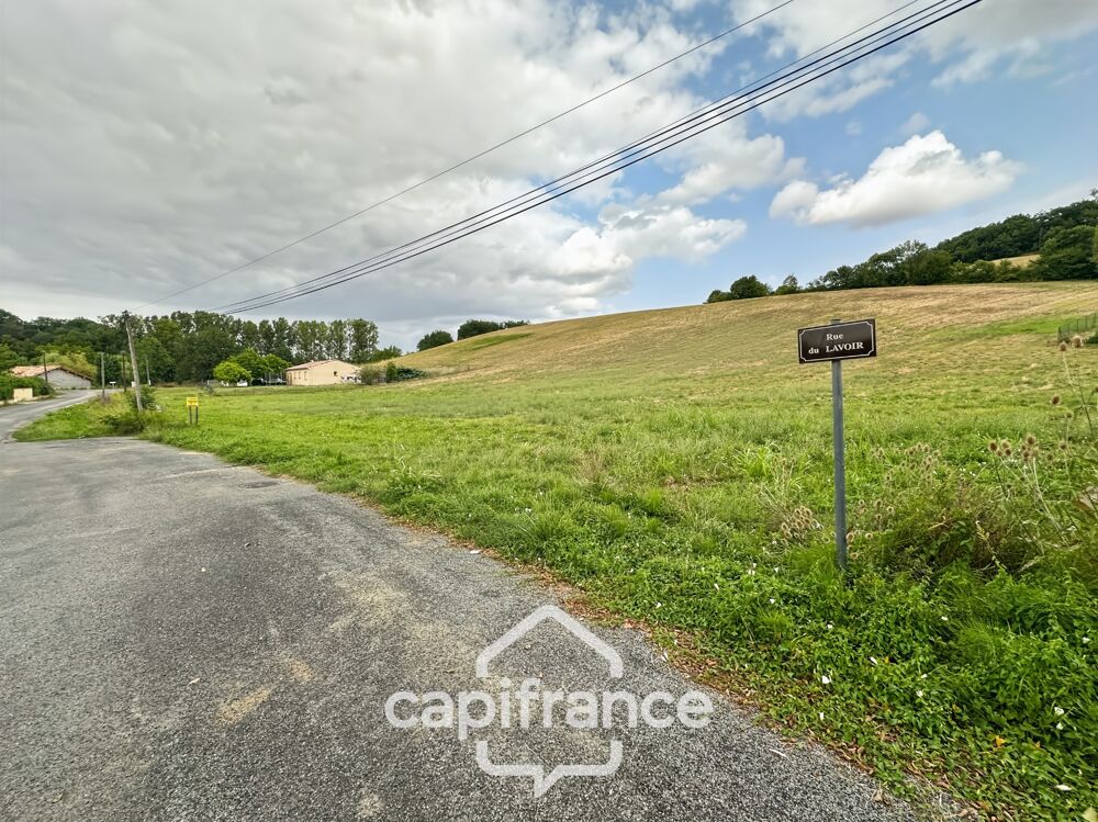 Vente Terrain Terrain à vendre  SAINT CAPRAIS DE LERM (47) Saint caprais de lerm