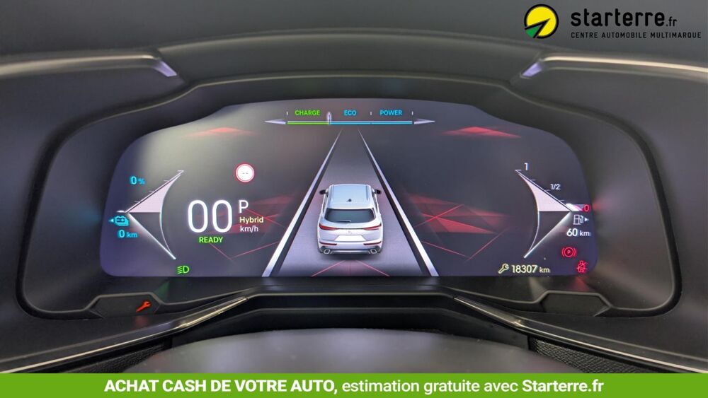 DS7 Hybride Rechargeable E-Tense 300 EAT8 4x4 Performance Line + 2024 occasion 69190 Saint-Fons
