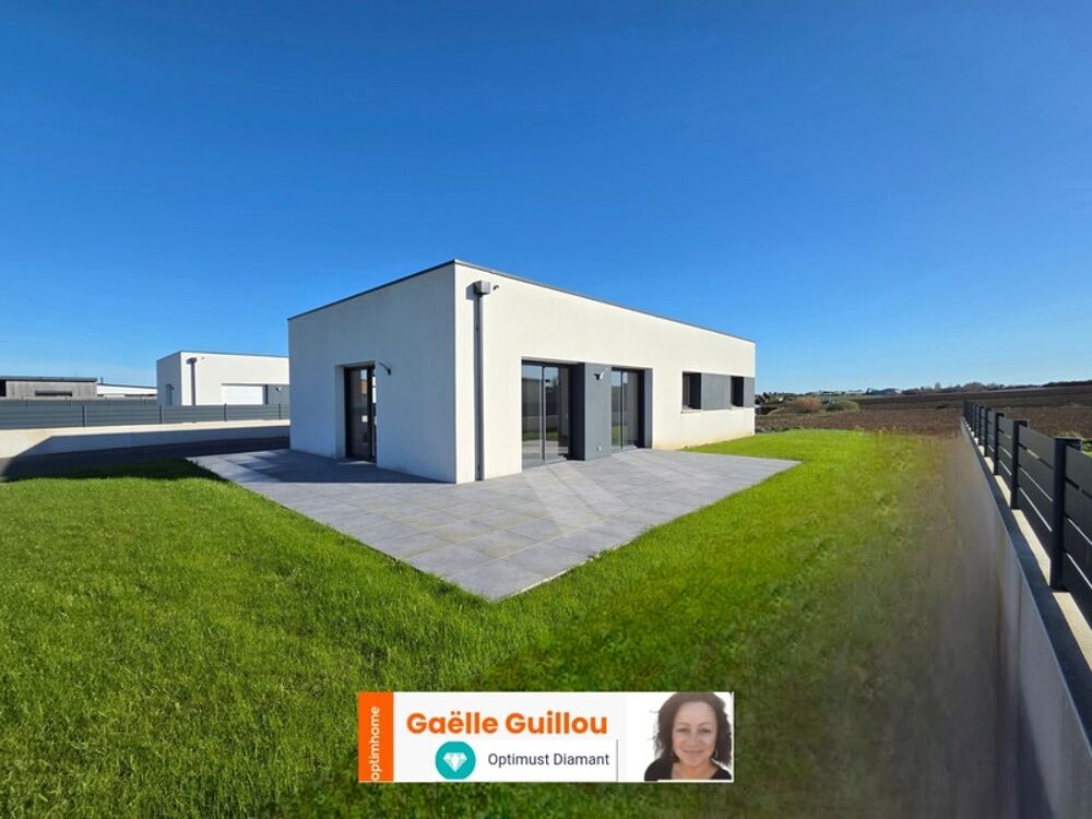 CLEDER : Maison neuve de 2025 plain pied de 5 pièces - 112m² - Terrain clos de 634m²