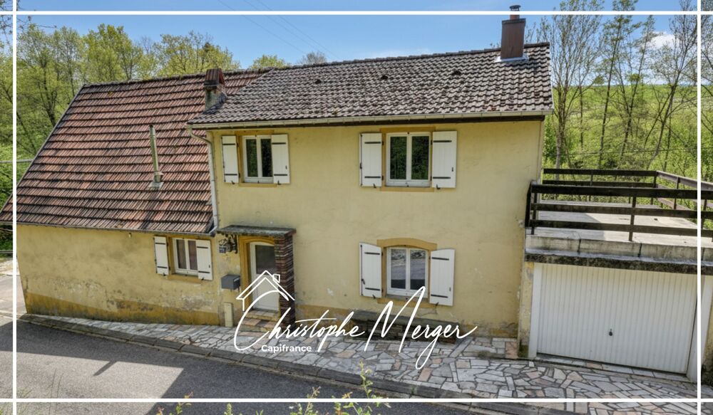 Maison à vendre 3 chambres 115m² à Hangviller (57) proche de Phalsbourg, avec grand jardin et sous-sol