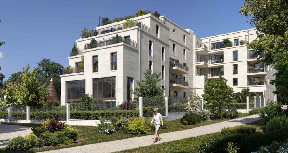 appartement T5 neuf à vendre SAINT CLOUD (92), surface hab 176.48 m2 + terrasse 24.36 m2 + 2 park + cave